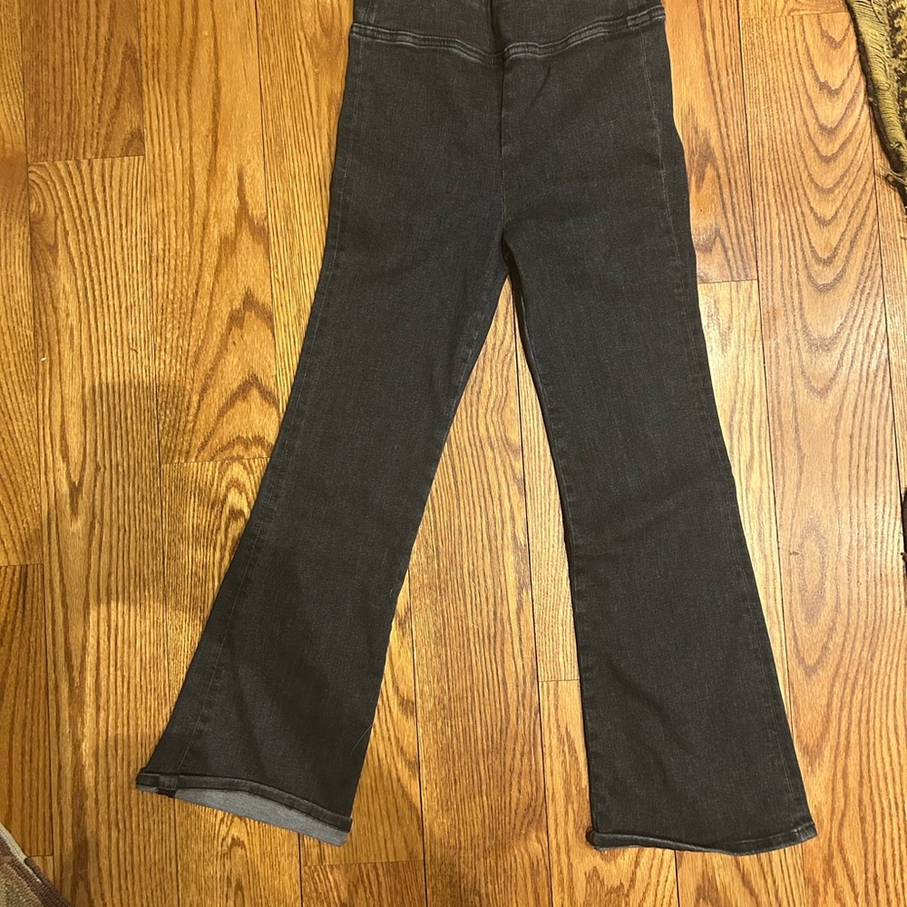 Frame Jet Set crop mini boot black Jeans